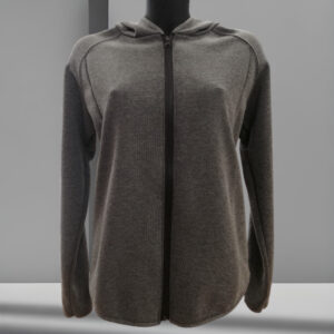 Felpa Donna con Cappuccio e Cerniera - Vesti IT845T