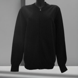 Felpa Donna con Cerniera - Vesti Felpa Full zip Trapuntata