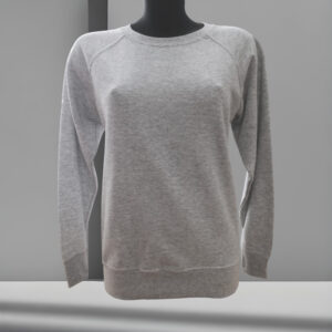 Felpa Donna a Girocollo - Fruit of the loom Lady Fit Premium Sweat