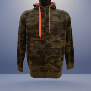 Felpa con Cappuccio e Cerniera - James Ross Collection New kansas